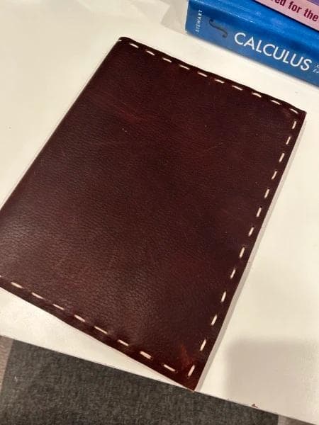 The Covenant Journal — handmade leather journal